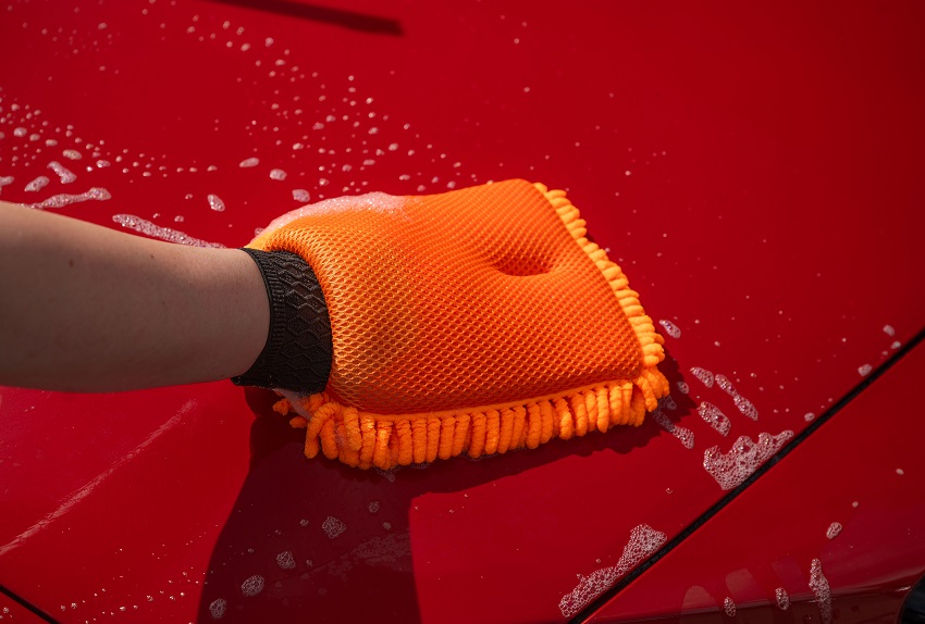 using armor all wash mitt 