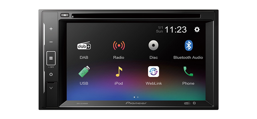 Pioneer AVH-240DAB Car Stereo head unit