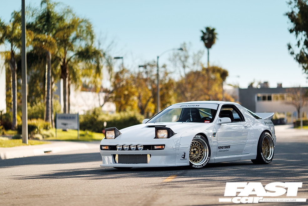 Pandem FC RX-7 on BBS wheels