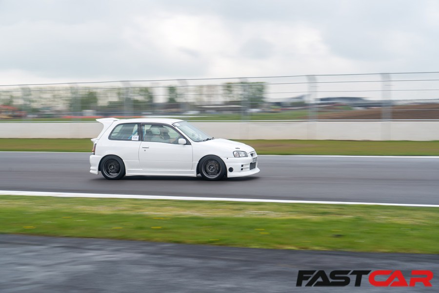 Pulsar on track at silverstone