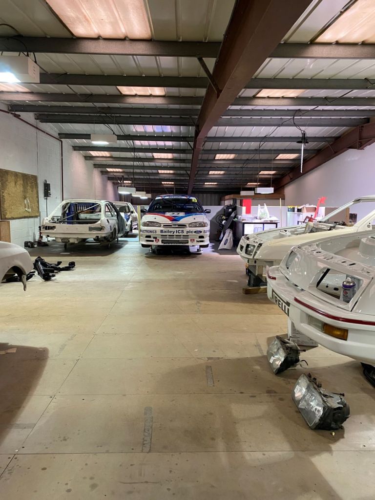 Race Cars being built at the CNC Motorsport workshops