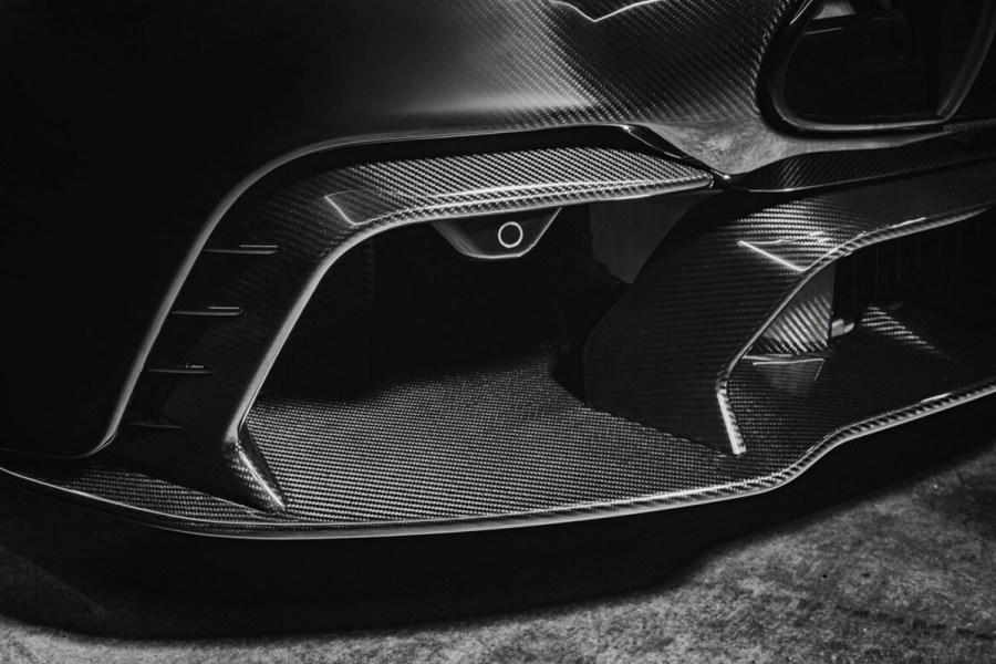 carbon fibre front apron